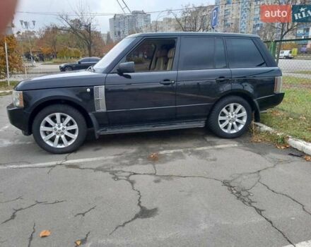 Черный Ленд Ровер Рендж Ровер, объемом двигателя 4.2 л и пробегом 325 тыс. км за 8200 $, фото 4 на Automoto.ua