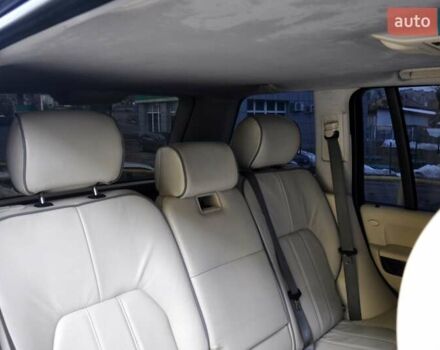 Чорний Ленд Ровер Рендж Ровер, об'ємом двигуна 3.6 л та пробігом 385 тис. км за 13500 $, фото 25 на Automoto.ua