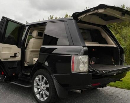 Черный Ленд Ровер Рендж Ровер, объемом двигателя 4.2 л и пробегом 319 тыс. км за 9700 $, фото 6 на Automoto.ua