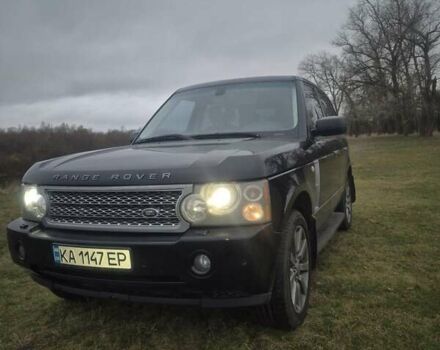 Черный Ленд Ровер Рендж Ровер, объемом двигателя 4.2 л и пробегом 190 тыс. км за 9850 $, фото 2 на Automoto.ua