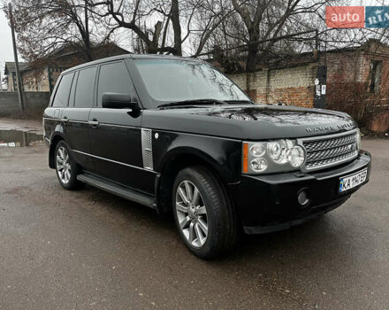 Черный Ленд Ровер Рендж Ровер, объемом двигателя 4.2 л и пробегом 191 тыс. км за 9800 $, фото 16 на Automoto.ua