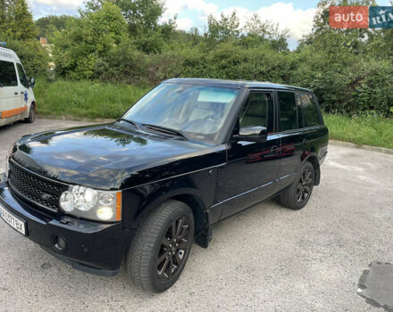 Ленд Ровер Рендж Ровер 2006 в Львове на Automoto.ua Черный Ленд Ровер Рендж Ровер, объемом двигателя 4.2 л и пробегом 190 тыс. км за 12200 $, фото 3 на Automoto.ua