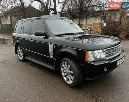 Черный Ленд Ровер Рендж Ровер, объемом двигателя 4.2 л и пробегом 191 тыс. км за 9800 $, фото 4 на Automoto.ua