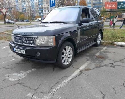 Черный Ленд Ровер Рендж Ровер, объемом двигателя 4.2 л и пробегом 325 тыс. км за 8200 $, фото 3 на Automoto.ua