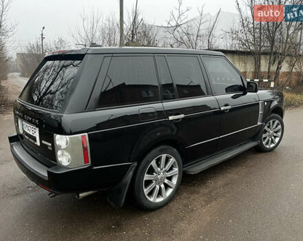 Черный Ленд Ровер Рендж Ровер, объемом двигателя 4.2 л и пробегом 191 тыс. км за 9800 $, фото 6 на Automoto.ua