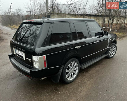 Черный Ленд Ровер Рендж Ровер, объемом двигателя 4.2 л и пробегом 191 тыс. км за 9800 $, фото 7 на Automoto.ua
