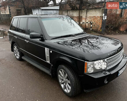 Черный Ленд Ровер Рендж Ровер, объемом двигателя 4.2 л и пробегом 191 тыс. км за 9800 $, фото 14 на Automoto.ua