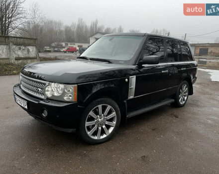 Черный Ленд Ровер Рендж Ровер, объемом двигателя 4.2 л и пробегом 191 тыс. км за 9800 $, фото 12 на Automoto.ua