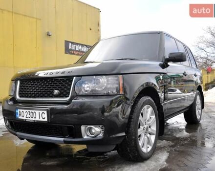 Чорний Ленд Ровер Рендж Ровер, об'ємом двигуна 3.6 л та пробігом 385 тис. км за 13500 $, фото 2 на Automoto.ua