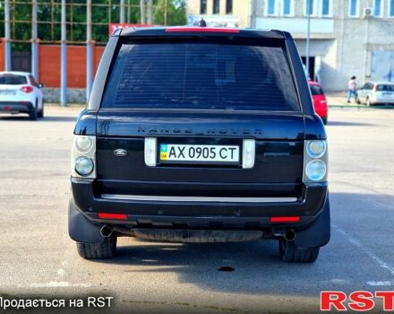 Черный Ленд Ровер Рендж Ровер, объемом двигателя 4.2 л и пробегом 204 тыс. км за 12500 $, фото 3 на Automoto.ua