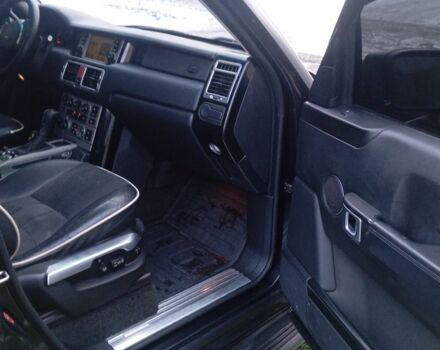 Черный Ленд Ровер Рендж Ровер, объемом двигателя 4.2 л и пробегом 280 тыс. км за 10500 $, фото 13 на Automoto.ua