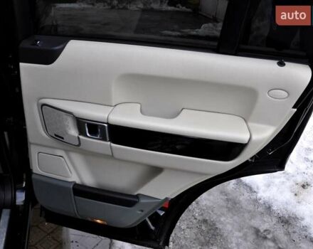 Чорний Ленд Ровер Рендж Ровер, об'ємом двигуна 3.6 л та пробігом 385 тис. км за 13500 $, фото 23 на Automoto.ua