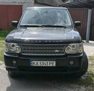 Чорний Ленд Ровер Рендж Ровер, об'ємом двигуна 4.2 л та пробігом 220 тис. км за 10000 $, фото 14 на Automoto.ua