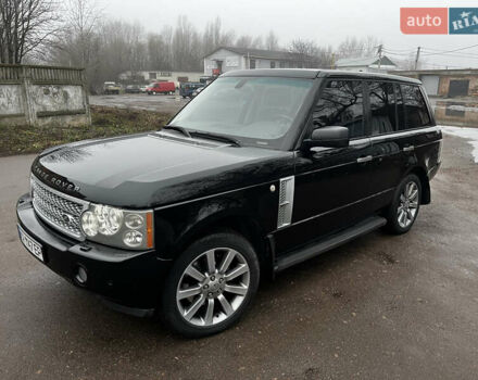 Черный Ленд Ровер Рендж Ровер, объемом двигателя 4.2 л и пробегом 191 тыс. км за 9800 $, фото 11 на Automoto.ua