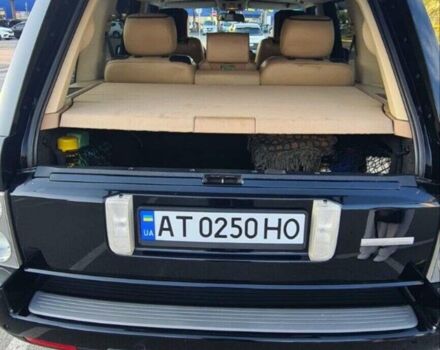 Чорний Ленд Ровер Рендж Ровер, об'ємом двигуна 4.2 л та пробігом 280 тис. км за 12850 $, фото 10 на Automoto.ua