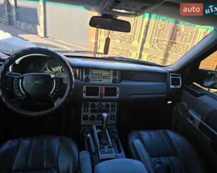 Черный Ленд Ровер Рендж Ровер, объемом двигателя 4.4 л и пробегом 227 тыс. км за 17999 $, фото 5 на Automoto.ua