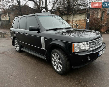 Черный Ленд Ровер Рендж Ровер, объемом двигателя 4.2 л и пробегом 191 тыс. км за 9800 $, фото 3 на Automoto.ua