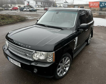 Черный Ленд Ровер Рендж Ровер, объемом двигателя 4.2 л и пробегом 191 тыс. км за 9800 $, фото 13 на Automoto.ua
