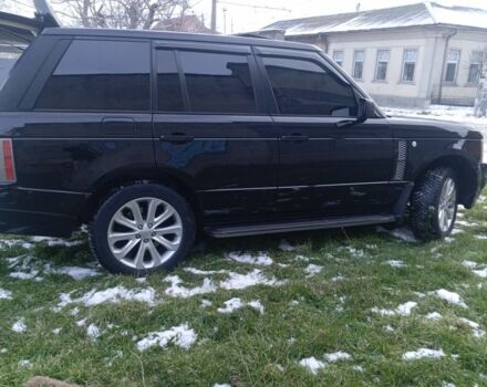 Черный Ленд Ровер Рендж Ровер, объемом двигателя 4.2 л и пробегом 280 тыс. км за 10500 $, фото 10 на Automoto.ua