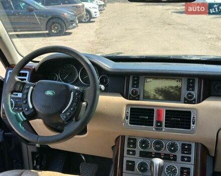 Черный Ленд Ровер Рендж Ровер, объемом двигателя 4.39 л и пробегом 485 тыс. км за 7200 $, фото 13 на Automoto.ua