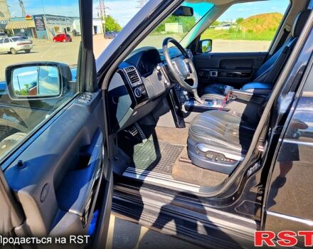 Черный Ленд Ровер Рендж Ровер, объемом двигателя 4.2 л и пробегом 204 тыс. км за 12500 $, фото 7 на Automoto.ua