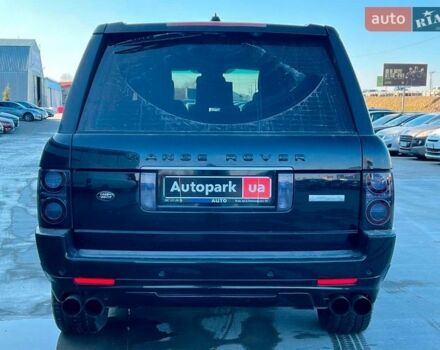 Черный Ленд Ровер Рендж Ровер, объемом двигателя 4.4 л и пробегом 282 тыс. км за 12590 $, фото 7 на Automoto.ua