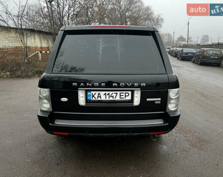 Черный Ленд Ровер Рендж Ровер, объемом двигателя 4.2 л и пробегом 191 тыс. км за 9800 $, фото 8 на Automoto.ua