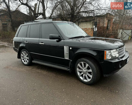 Черный Ленд Ровер Рендж Ровер, объемом двигателя 4.2 л и пробегом 191 тыс. км за 9800 $, фото 5 на Automoto.ua