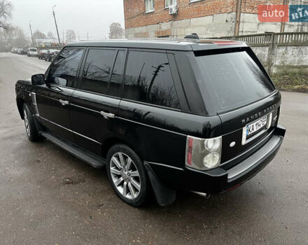 Черный Ленд Ровер Рендж Ровер, объемом двигателя 4.2 л и пробегом 191 тыс. км за 9800 $, фото 10 на Automoto.ua