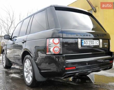 Чорний Ленд Ровер Рендж Ровер, об'ємом двигуна 3.6 л та пробігом 385 тис. км за 13500 $, фото 12 на Automoto.ua