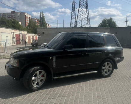 Черный Ленд Ровер Рендж Ровер, объемом двигателя 4.2 л и пробегом 300 тыс. км за 9499 $, фото 3 на Automoto.ua