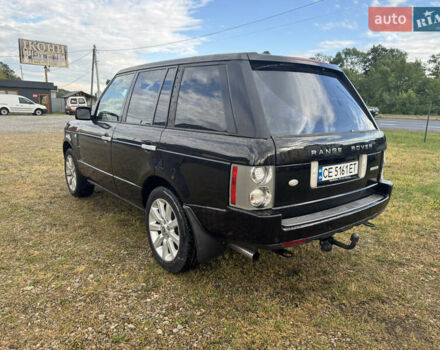 Черный Ленд Ровер Рендж Ровер, объемом двигателя 4.2 л и пробегом 180 тыс. км за 8900 $, фото 5 на Automoto.ua