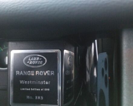 Черный Ленд Ровер Рендж Ровер, объемом двигателя 4.2 л и пробегом 280 тыс. км за 10500 $, фото 12 на Automoto.ua