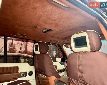 Черный Ленд Ровер Рендж Ровер, объемом двигателя 4.39 л и пробегом 110 тыс. км за 5900 $, фото 15 на Automoto.ua