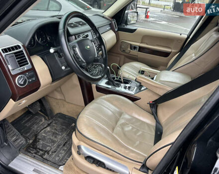 Черный Ленд Ровер Рендж Ровер, объемом двигателя 3.6 л и пробегом 307 тыс. км за 7650 $, фото 10 на Automoto.ua