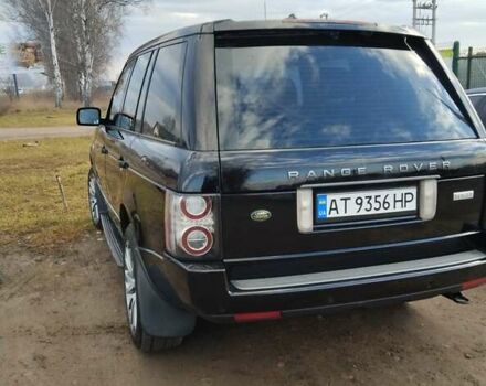 Черный Ленд Ровер Рендж Ровер, объемом двигателя 3.63 л и пробегом 318 тыс. км за 12800 $, фото 2 на Automoto.ua