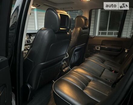 Черный Ленд Ровер Рендж Ровер, объемом двигателя 4.2 л и пробегом 190 тыс. км за 12000 $, фото 12 на Automoto.ua