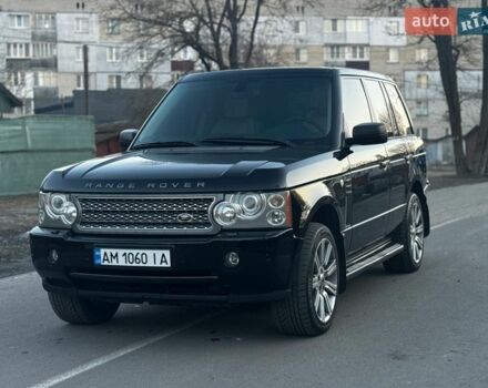 Чорний Ленд Ровер Рендж Ровер, об'ємом двигуна 4.39 л та пробігом 220 тис. км за 12300 $, фото 1 на Automoto.ua