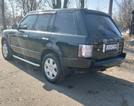 Черный Ленд Ровер Рендж Ровер, объемом двигателя 4.4 л и пробегом 265 тыс. км за 7200 $, фото 3 на Automoto.ua