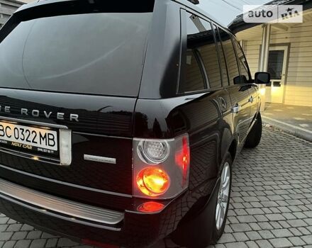 Черный Ленд Ровер Рендж Ровер, объемом двигателя 4.2 л и пробегом 190 тыс. км за 12000 $, фото 4 на Automoto.ua