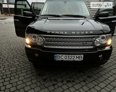 Черный Ленд Ровер Рендж Ровер, объемом двигателя 4.2 л и пробегом 190 тыс. км за 12000 $, фото 1 на Automoto.ua