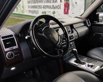 Черный Ленд Ровер Рендж Ровер, объемом двигателя 3.63 л и пробегом 318 тыс. км за 12800 $, фото 7 на Automoto.ua