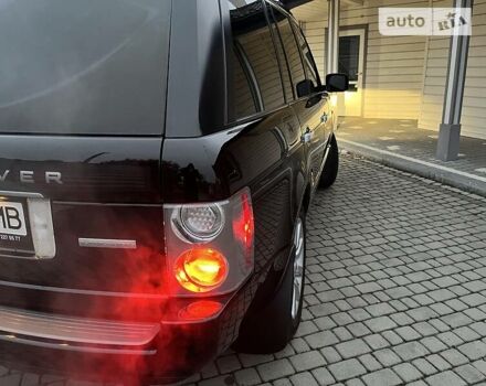 Черный Ленд Ровер Рендж Ровер, объемом двигателя 4.2 л и пробегом 190 тыс. км за 12000 $, фото 8 на Automoto.ua