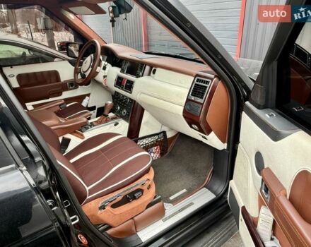 Черный Ленд Ровер Рендж Ровер, объемом двигателя 4.39 л и пробегом 110 тыс. км за 5900 $, фото 11 на Automoto.ua