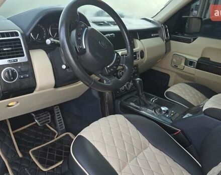 Чорний Ленд Ровер Рендж Ровер, об'ємом двигуна 4.2 л та пробігом 230 тис. км за 10500 $, фото 5 на Automoto.ua