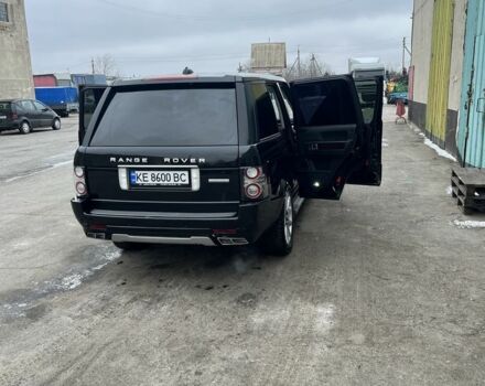 Черный Ленд Ровер Рендж Ровер, объемом двигателя 4.2 л и пробегом 235 тыс. км за 12000 $, фото 9 на Automoto.ua