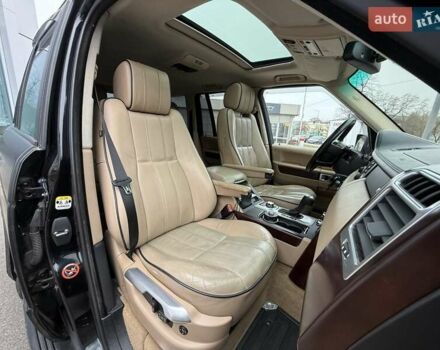 Черный Ленд Ровер Рендж Ровер, объемом двигателя 3.6 л и пробегом 319 тыс. км за 8500 $, фото 11 на Automoto.ua