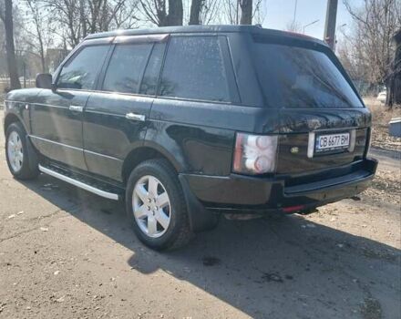 Черный Ленд Ровер Рендж Ровер, объемом двигателя 4.39 л и пробегом 265 тыс. км за 7200 $, фото 2 на Automoto.ua