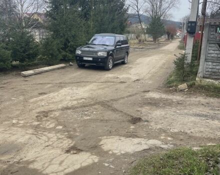 Черный Ленд Ровер Рендж Ровер, объемом двигателя 4.2 л и пробегом 306 тыс. км за 13500 $, фото 6 на Automoto.ua