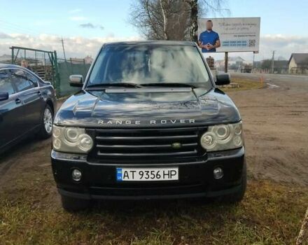 Черный Ленд Ровер Рендж Ровер, объемом двигателя 3.63 л и пробегом 318 тыс. км за 12800 $, фото 1 на Automoto.ua